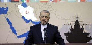 Iranian Foreign Minister Abbas Araghchi speaks amid US military deployment and nuclear talks