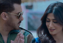 Valentine’s Day Release: Salman Khan–Chitrangda Singh Romance Shines in ‘Main Hoon’ Song from Battle of Galwan Salman Khan and Chitrangda Singh in romantic scene from Battle of Galwan song Main Hoon