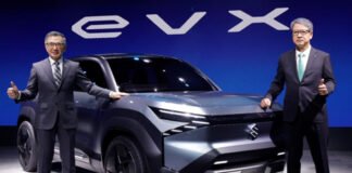 Maruti Suzuki e Vitara electric SUV 2026 exterior and interior digital cockpit view