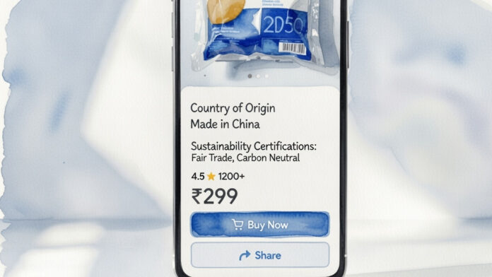 New e-commerce rules require country of origin and expiry date display