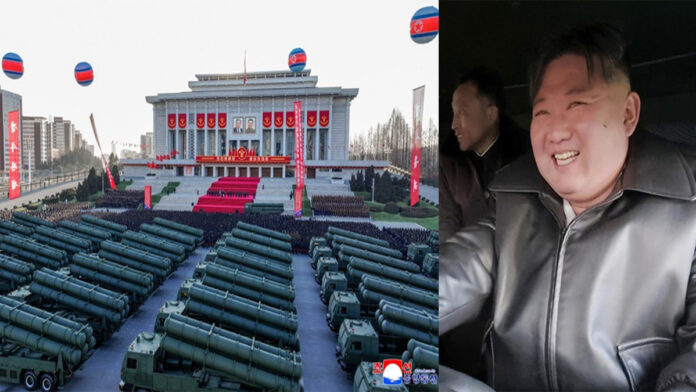 north-korea-rocket-launcher North Korean mobile rocket launcher vehicles displayed during military event
