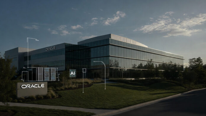 oracle-layoffs-30000-ai-exp Oracle headquarters as reports suggest up to 30,000 job cuts amid AI investment push