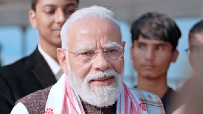 pariksha-pe-charcha-2026-se PM Narendra Modi interacts with students during Pariksha Pe Charcha 2026 second session
