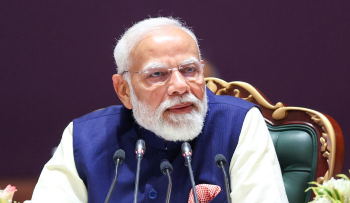 pm-modi-ai-impact-summit-20 Prime Minister Narendra Modi speaking at AI Impact Summit 2026 in New Delhi