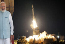 Israel Plans to Expand Defense Pact With India, Eyes Iron Dome Technology Sharing Ahead of Modi Visit PM Modi and Iron Dome missile defense system launching interceptor rocket during night operation