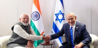 Prime Minister Narendra Modi addressing the Israeli Knesset during official state visit