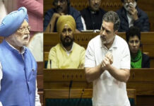 Rahul Gandhi’s Epstein Files Reference in Lok Sabha Sparks Fierce Row; Ministers Announce Privilege Motion Plan Lok Sabha session in New Delhi showing heated debate during budget discussion on February 11, 2026