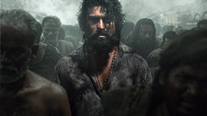 ram-charan-peddi-release-da Ram Charan in an intense rugged look from Peddi movie poster