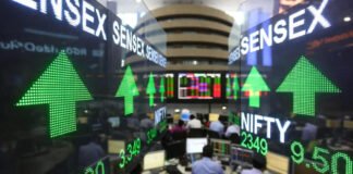 BSE Sensex and NSE Nifty closing values on February 11, 2026, showing flat market performance