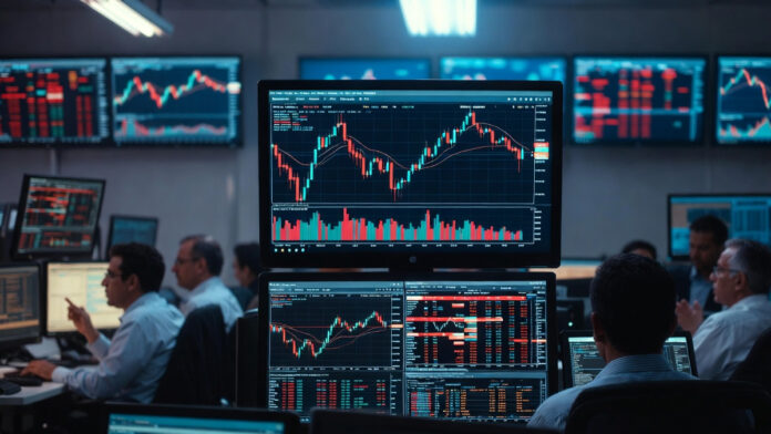 stock-market-today-feb-4-20 Indian stock market today showing Sensex and Nifty volatility on Feb 4, 2026