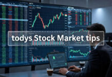 Stock Market Today: LIC Gets ‘Buy’ Call; Bank Nifty Shows Strength While IT Stocks Face Selling Pressure Indian stock market trading screen showing Nifty levels and financial stocks during volatile session.