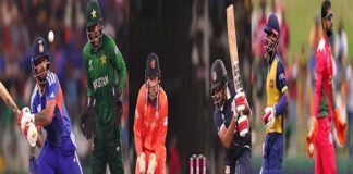 T20 World Cup teams competing in high-stakes group stage match for Super-8 qualification