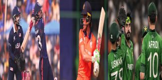 T20 World Cup standings graphic showing qualified teams and remaining spot