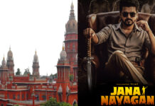 Thalapathy Vijay’s ‘Jana Nayagan’ Gets Legal Relief, Censor Row Moves to Revising Committee Thalapathy Vijay in dramatic cinematic style representing Jana Nayagan update
