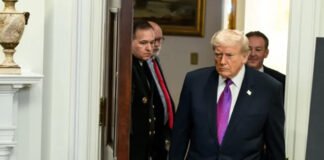 President Donald Trump - Security presence outside Mar-a-Lago estate after armed intruder incident