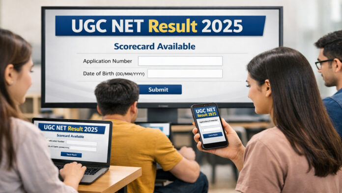 ugc-net-result-december-202 UGC NET December 2025 result scorecard download page