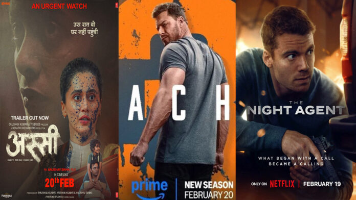 weekly-movies-ott-releases- Collage showing cinema releases and streaming platform viewing experience