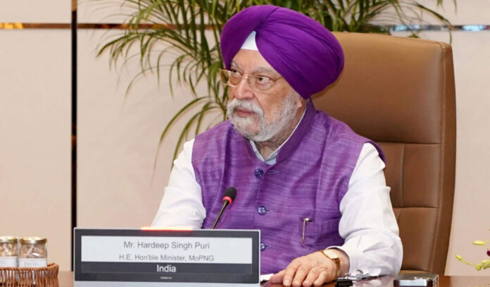 Hardeep-Singh-Puri Petroleum Minister Hardeep Puri
