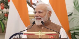 PM Modi speaking with Iran President Masoud Pezeshkian on regional stability and maritime security