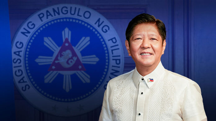President-Ferdinand-R.-Marc Ferdinand Marcos Jr. addressing the nation while announcing a national energy emergency