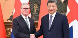 President Xi Jinping Meets with U.K. Prime Minister Keir Starmer