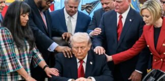 President of united states Donald Trump