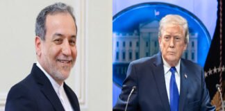 Iran’s Foreign Minister Seyed Abbas Araghchi and the U.S. President Donald Trump