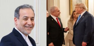 Iran Foreign Minister Abbas Araghchi speaking about Strait of Hormuz shipping route restrictions