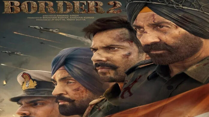 border-2-ott-release-netfli Sunny Deol and Diljit Dosanjh in a powerful war scene from Border 2 as the film prepares for its reported OTT release on Netflix.