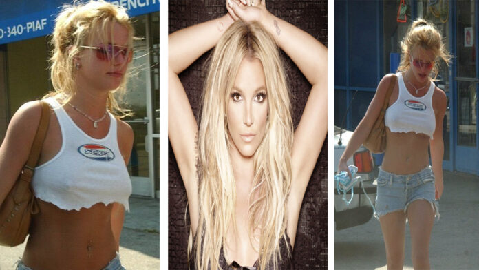 Britney Spears arriving at an event as news breaks of her arrest in Southern California