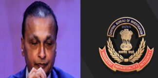 ED officials conducting raids at locations linked to Anil Ambani's Reliance Power in Mumbai and Hyderabad money laundering case March 2026
