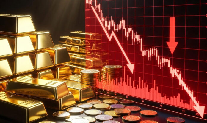 gold-price-fall-investors-s Gold prices fall despite geopolitical tensions as investors sell for cash