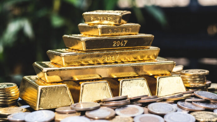 gold-silver-price-surge-mar Gold bars and silver coins reflecting surge in precious metal prices amid West Asia tensions