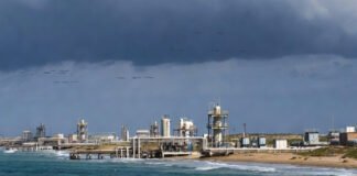 West Asia desalination plant Gulf water supply risk conflict infrastructure