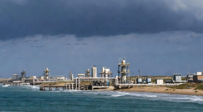 West Asia desalination plant Gulf water supply risk conflict infrastructure