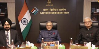 Election Commission of India announcing assembly election schedule for five states