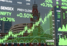 Indian Stock Market Opens Strong: Sensex Jumps 790 Points, Nifty Crosses 23,200 Indian stock market opening Sensex Nifty surge green trading screen chart