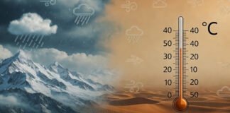 Snowfall in Kashmir and changing weather patterns across north India with heatwave conditions in plains