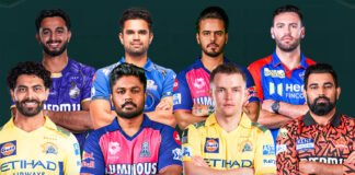 IPL 2026 schedule announcement by BCCI showing cricket stadium and tournament details