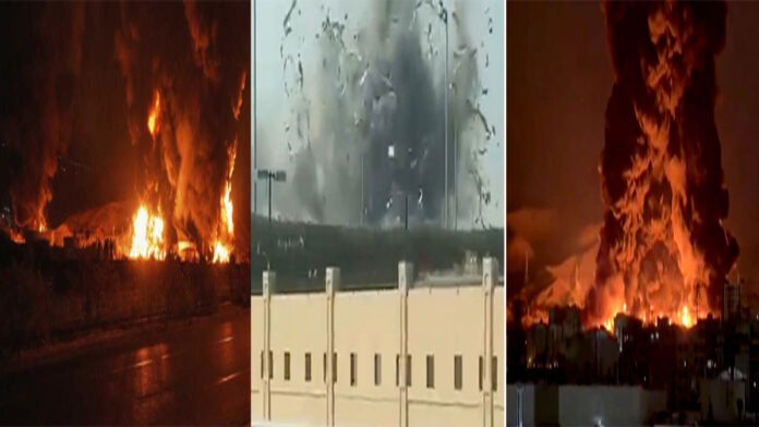 iran-ashdod-oil-depot-missi Missile strike causes fire at Ashdod oil depot amid Iran Israel conflict escalation