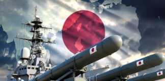 Japanese defense forces missile launcher and military systems representing Japan’s record defense budget increase