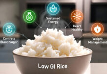 Scientists Create ‘Sugar-Friendly Rice’: Diabetics May Finally Eat Rice Without Blood Sugar Spikes Low glycemic index rice developed by scientists for diabetes friendly diet
