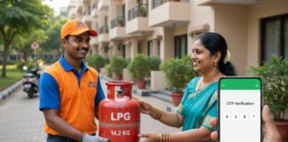 LPG gas cylinder delivery rule India booking 2-3 days OTP verification gas supply