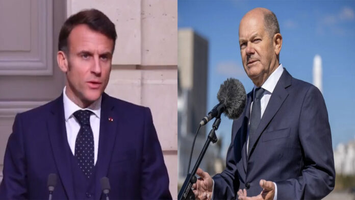 macron-scholz-ceasefire-wes Macron and Scholz call for ceasefire in West Asia conflict