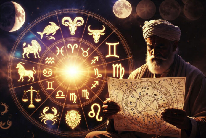 march-26-2026-horoscope-luc March 26 2026 horoscope Navratri Ashtami lucky colors remedies zodiac signs