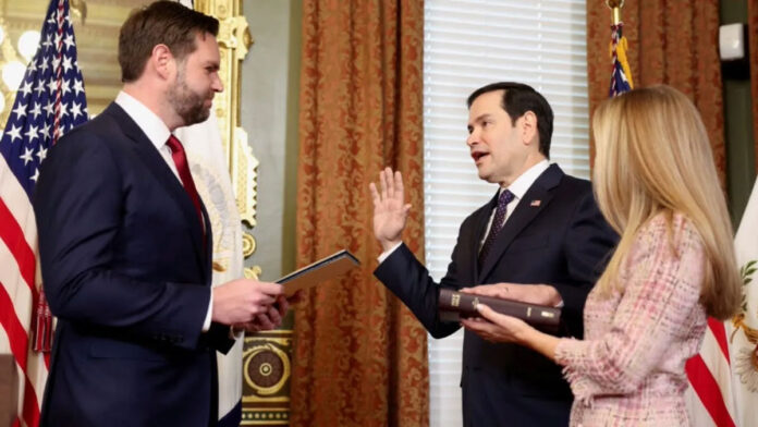 marco-rubio-g7-france-depar Marco Rubio departs for France to attend G7 summit amid Iran war tensions and NATO disputes