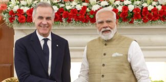 Canada Prime Minister Mark Carney speaking about Narendra Modi and India’s digital reforms