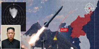 North Korea missile launch detected during US South Korea joint military drills