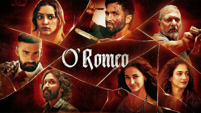 Shahid Kapoor and Triptii Dimri in O Romeo crime romance film scene ahead of OTT release