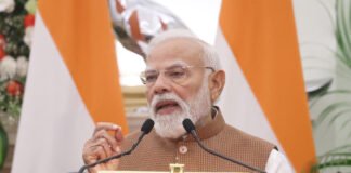 Prime Minister Narendra Modi addressing India’s export relief measures amid West Asia crisis and supporting exporters
